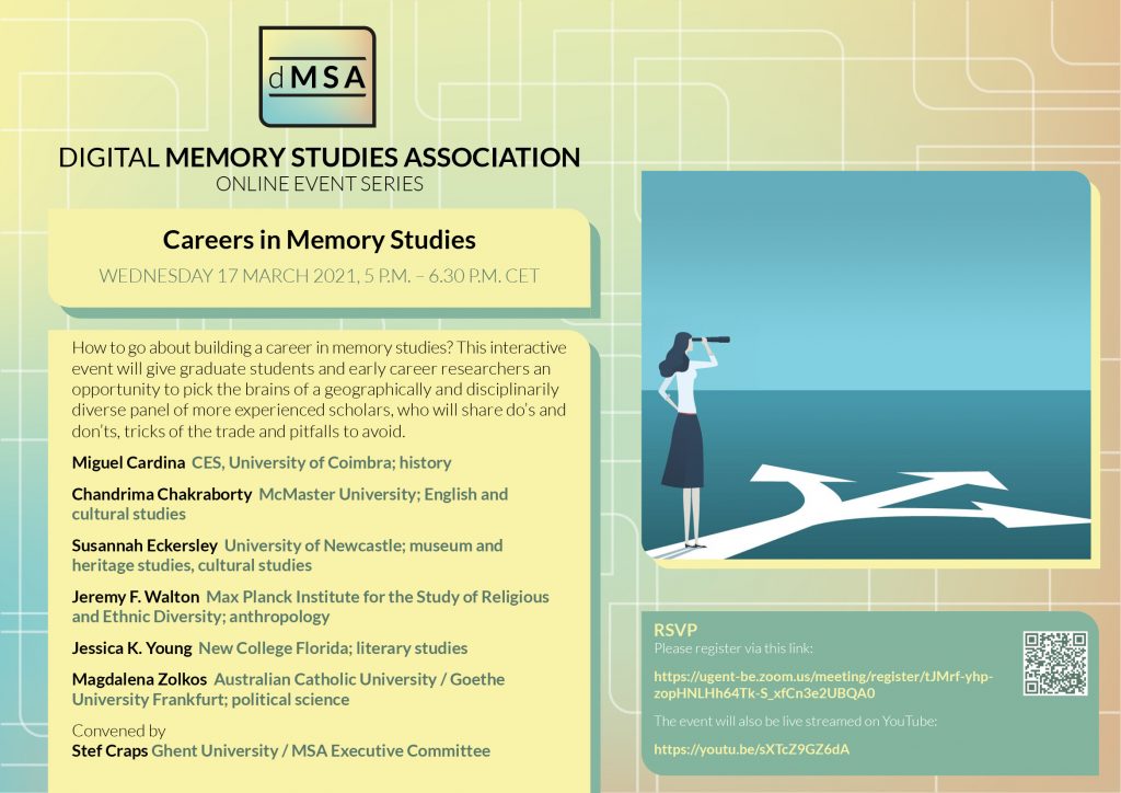 dMSA: Careers in Memory Studies