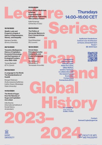 Lecture Series in African and Global History: David Mwambari